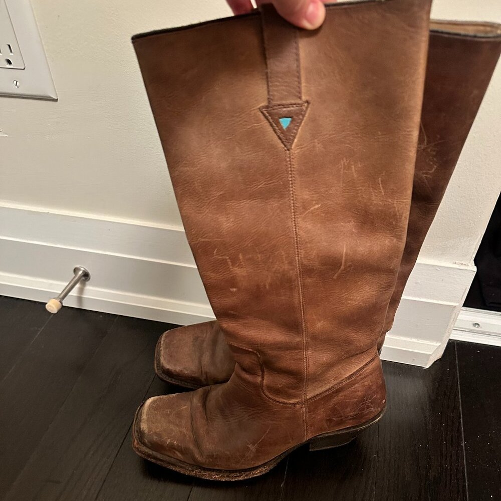John Fluevog leather boots